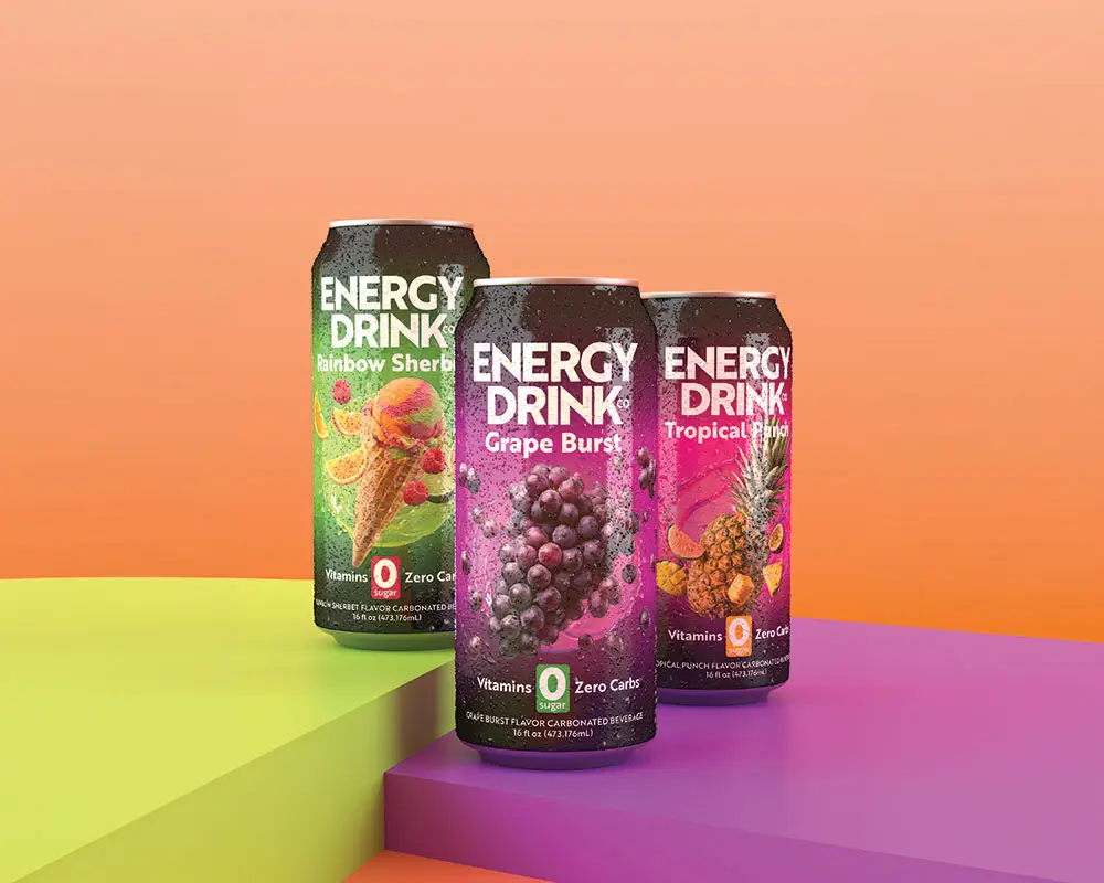 Sample Energy Drinks